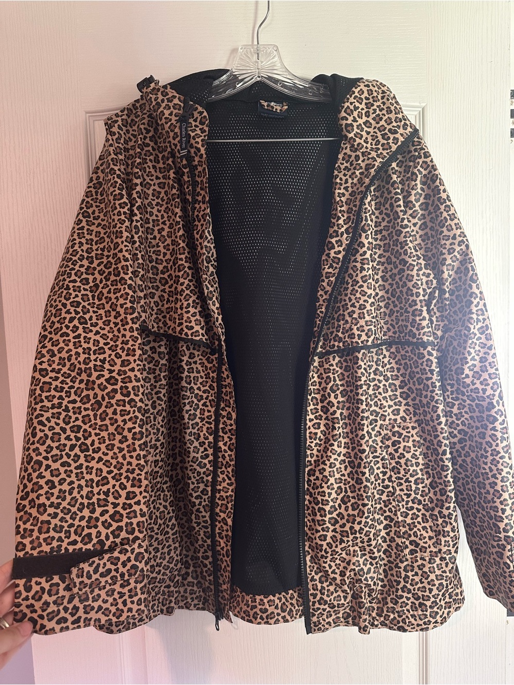 Charles River Apparel Leopard Rain Jacket